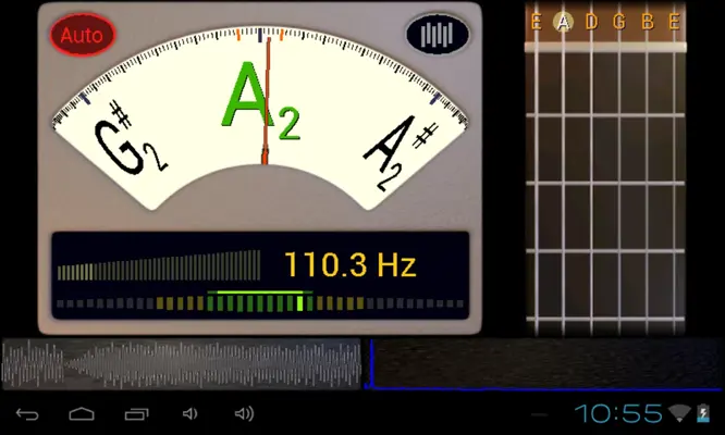 Guitar Tuner android App screenshot 0