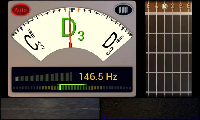 Guitar Tuner android App screenshot 2